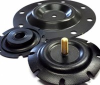 دیافراگم لاستیکی منجیددار